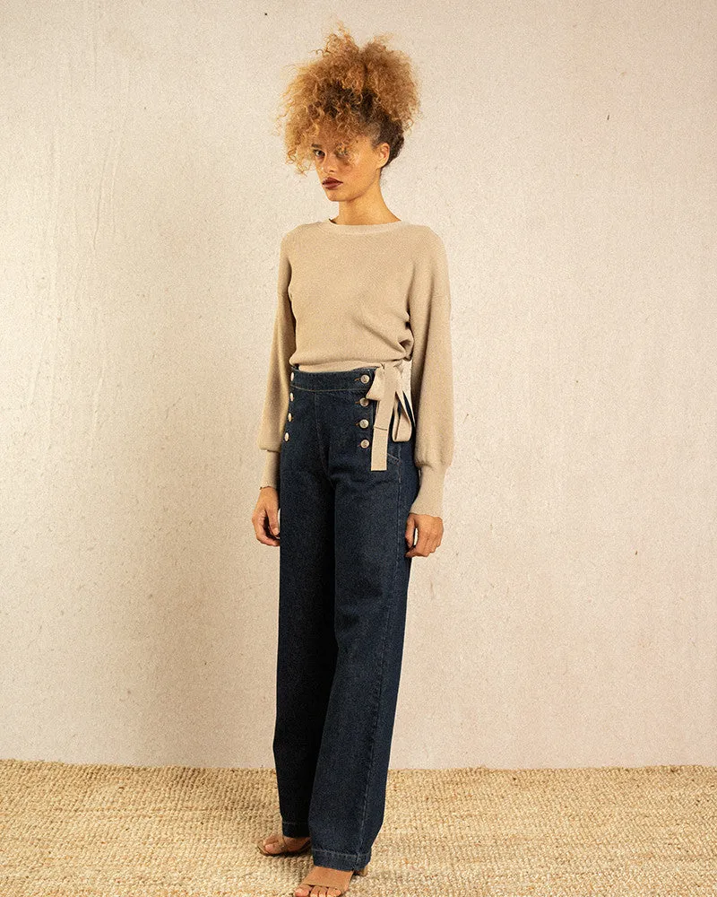 Grace & Mila JEAN 60 MARINE - Dark Denim
