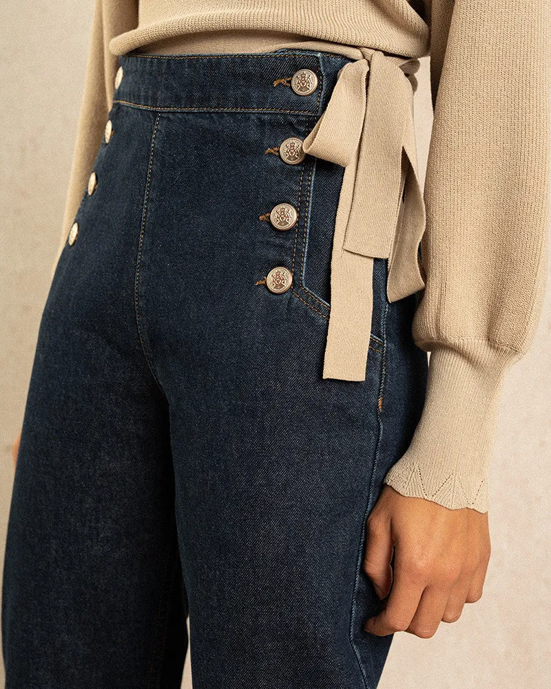 Grace & Mila JEAN 60 MARINE - Dark Denim