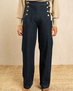 Grace & Mila JEAN 60 MARINE - Dark Denim