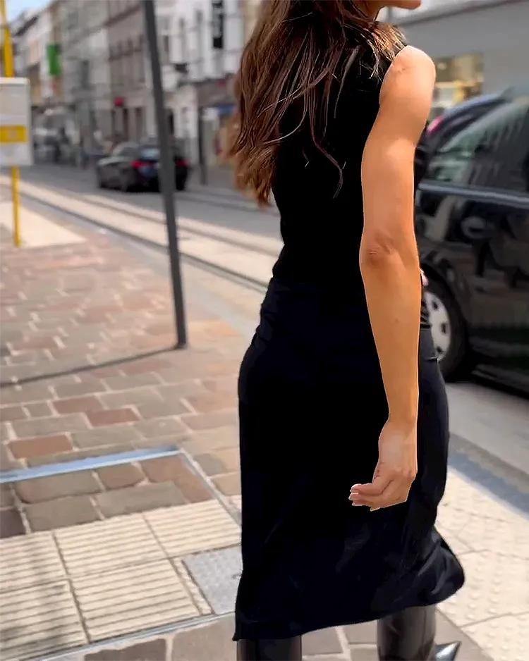 Grace - Sleeveless Maxi Dress