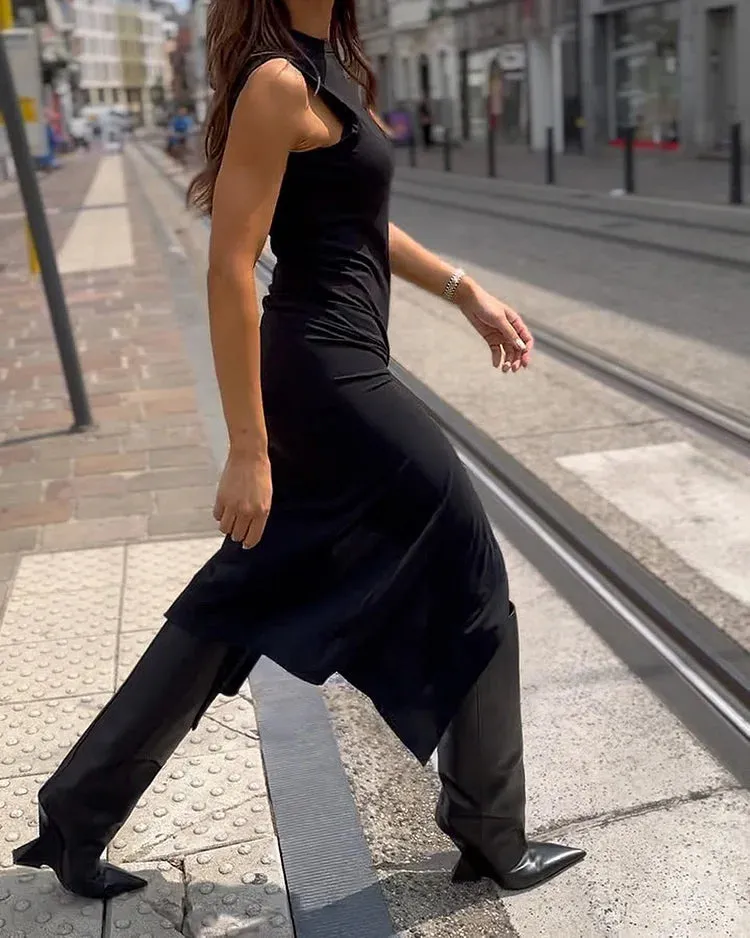 Grace - Sleeveless Maxi Dress