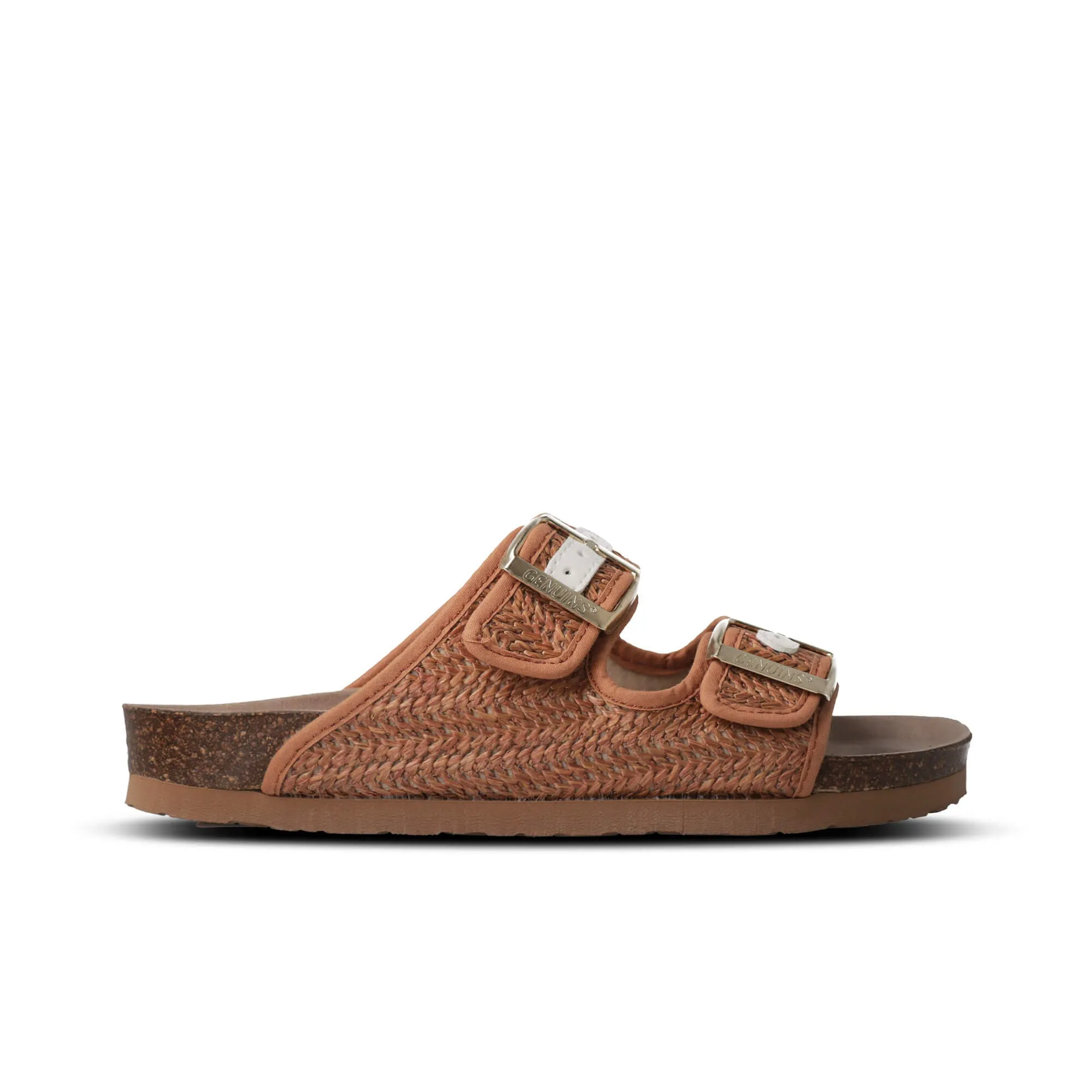 Hawaii Brown Raffia Sandals