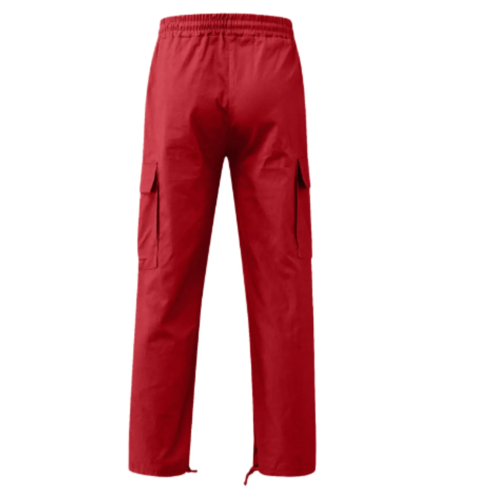 Herdraa - Cargo Broek Heren – Casual Wijde Pasvorm met Zakken, Verstelbare Taille