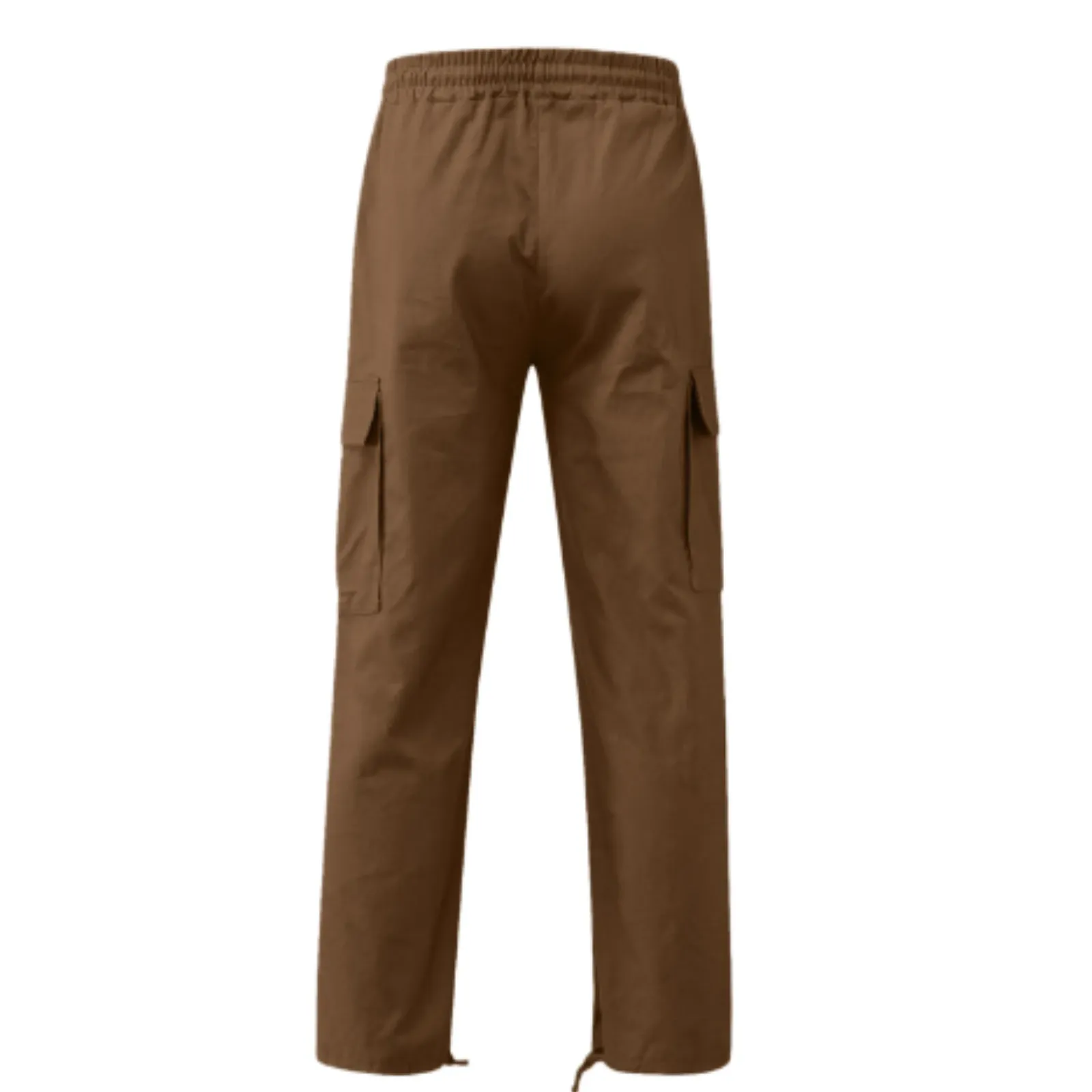 Herdraa - Cargo Broek Heren – Casual Wijde Pasvorm met Zakken, Verstelbare Taille