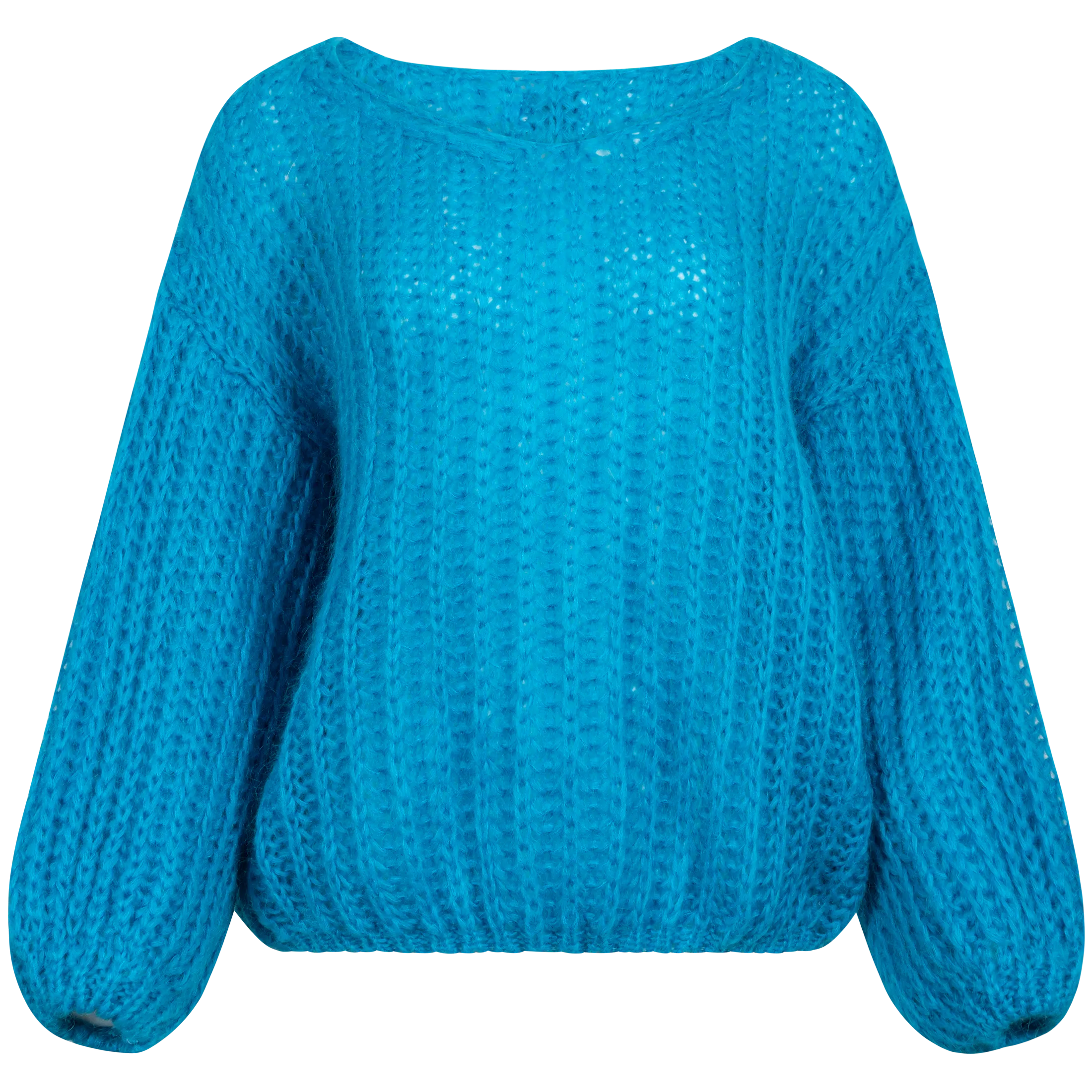 Joseph Blouse Solid - Pool Blue