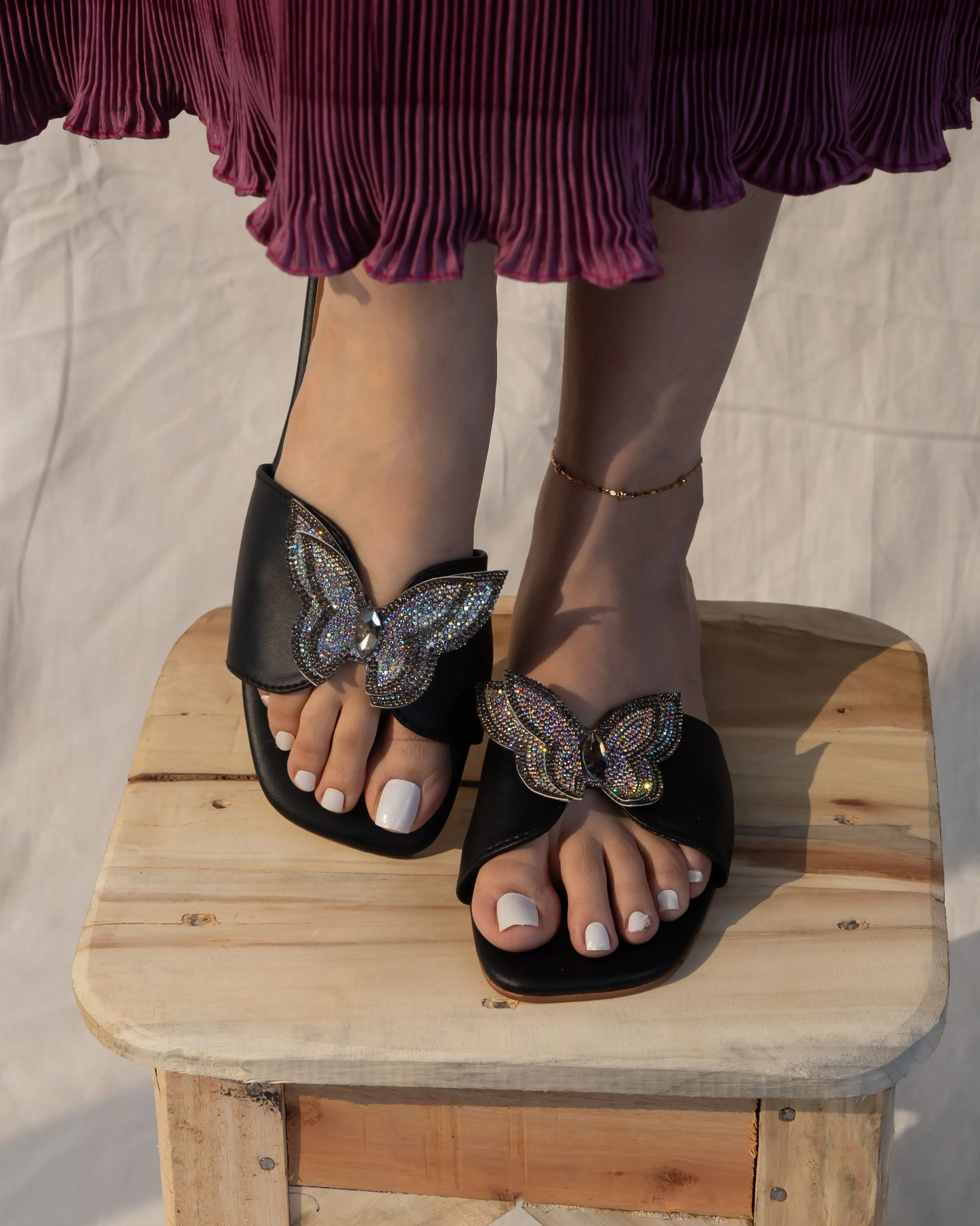 Joy Slides - Black