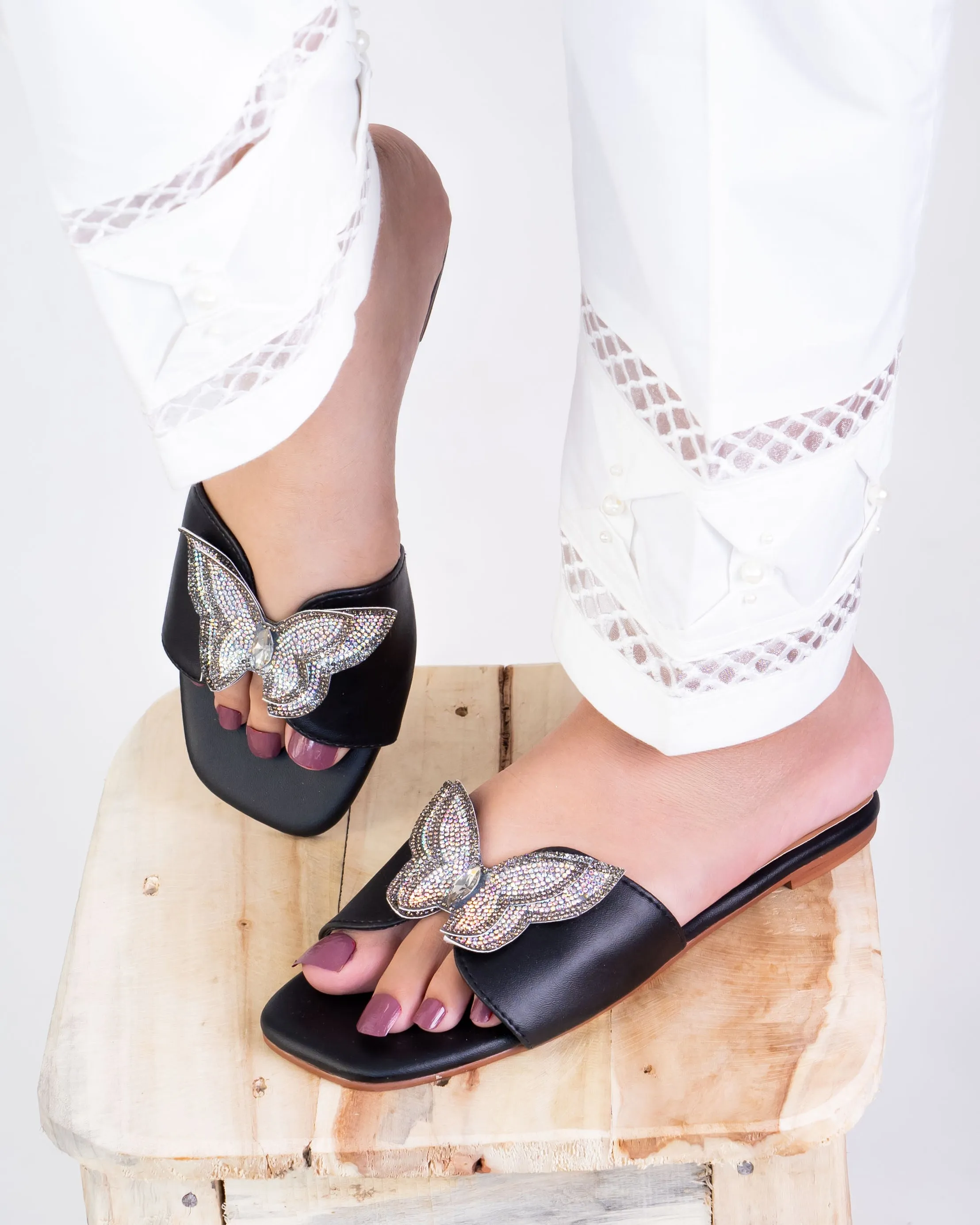 Joy Slides - Black
