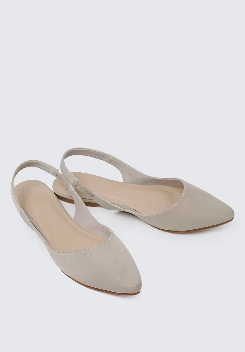 Kate Comfy Ballerina In Beige