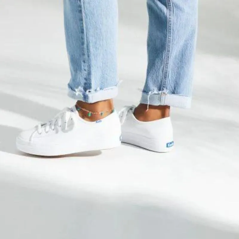 Keds Triple Kick Leather WH57310 - White