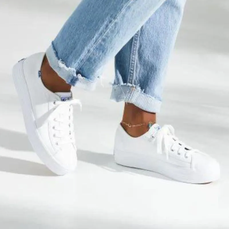 Keds Triple Kick Leather WH57310 - White