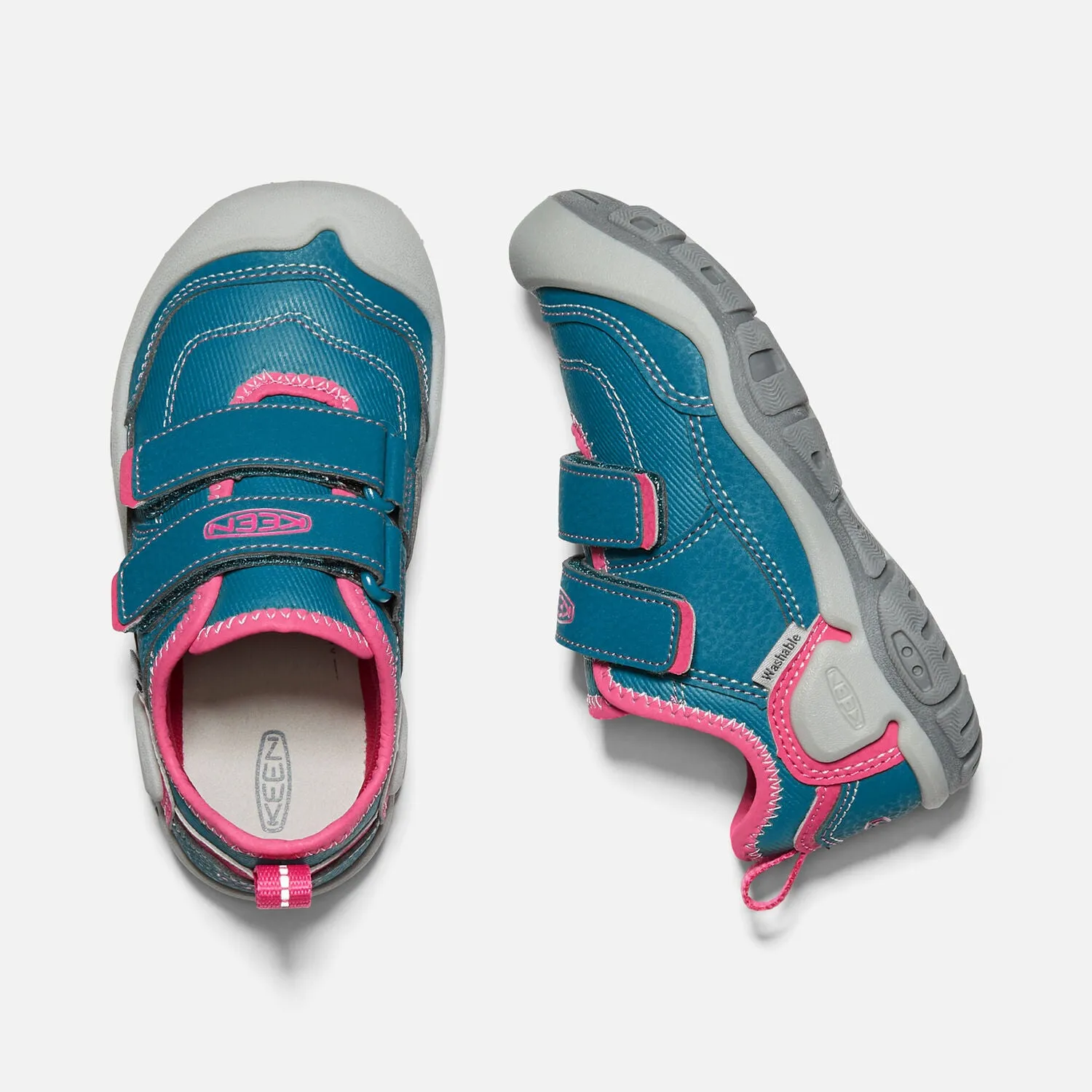Keen Knotch Hollow Runner DS - Blue Coral/Pink Peacock