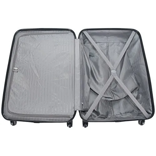 Kenneth Cole Reaction Out Of Bounds Hardside 4-Wheel Luggage 2-Piece Set 20" Carry-On And 28", Navy
