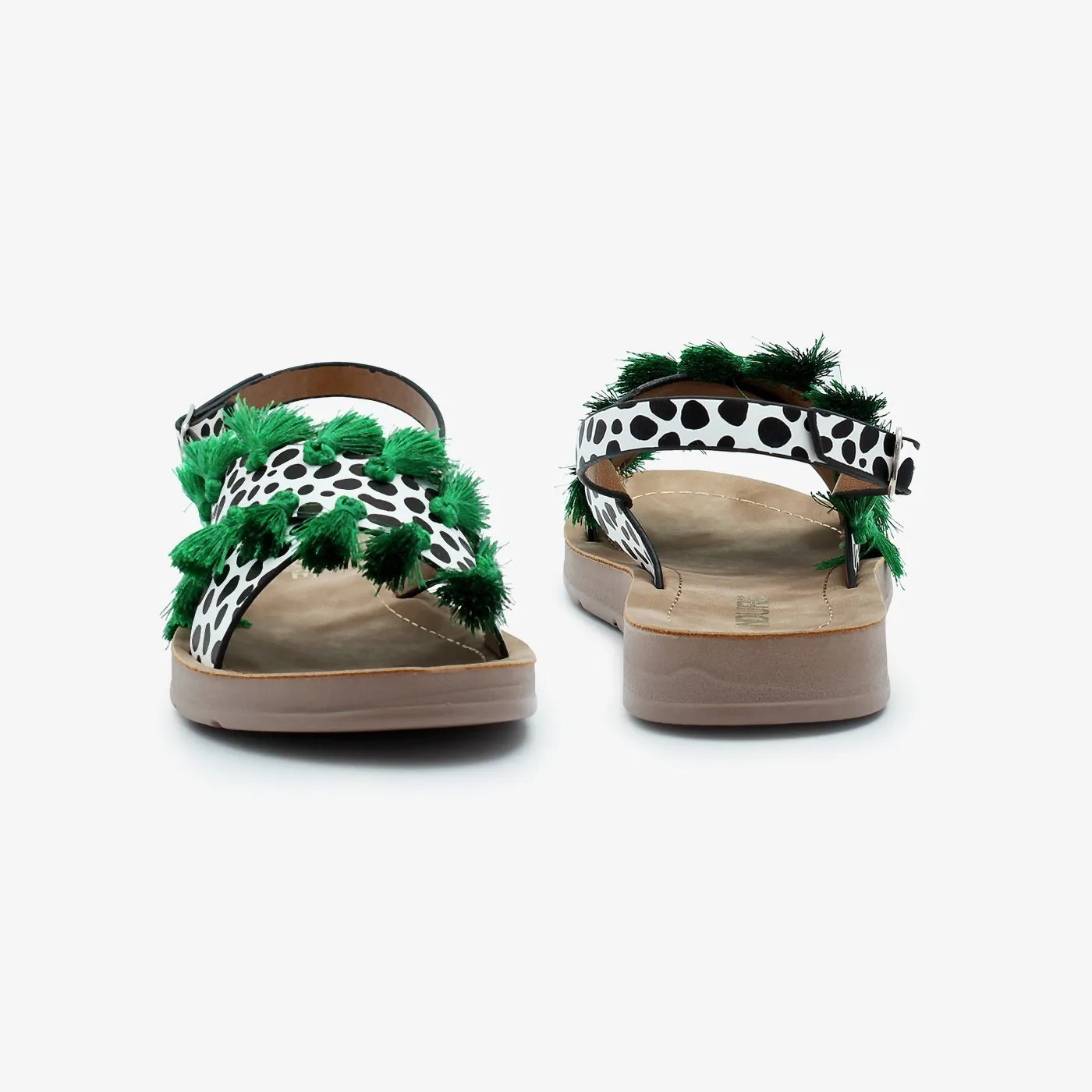 Leopard Print Girls Sandals