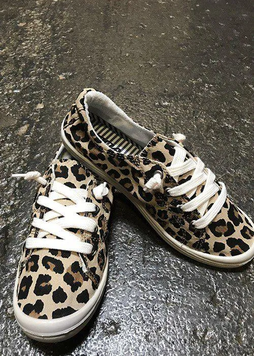 Leopard Print Sneakers