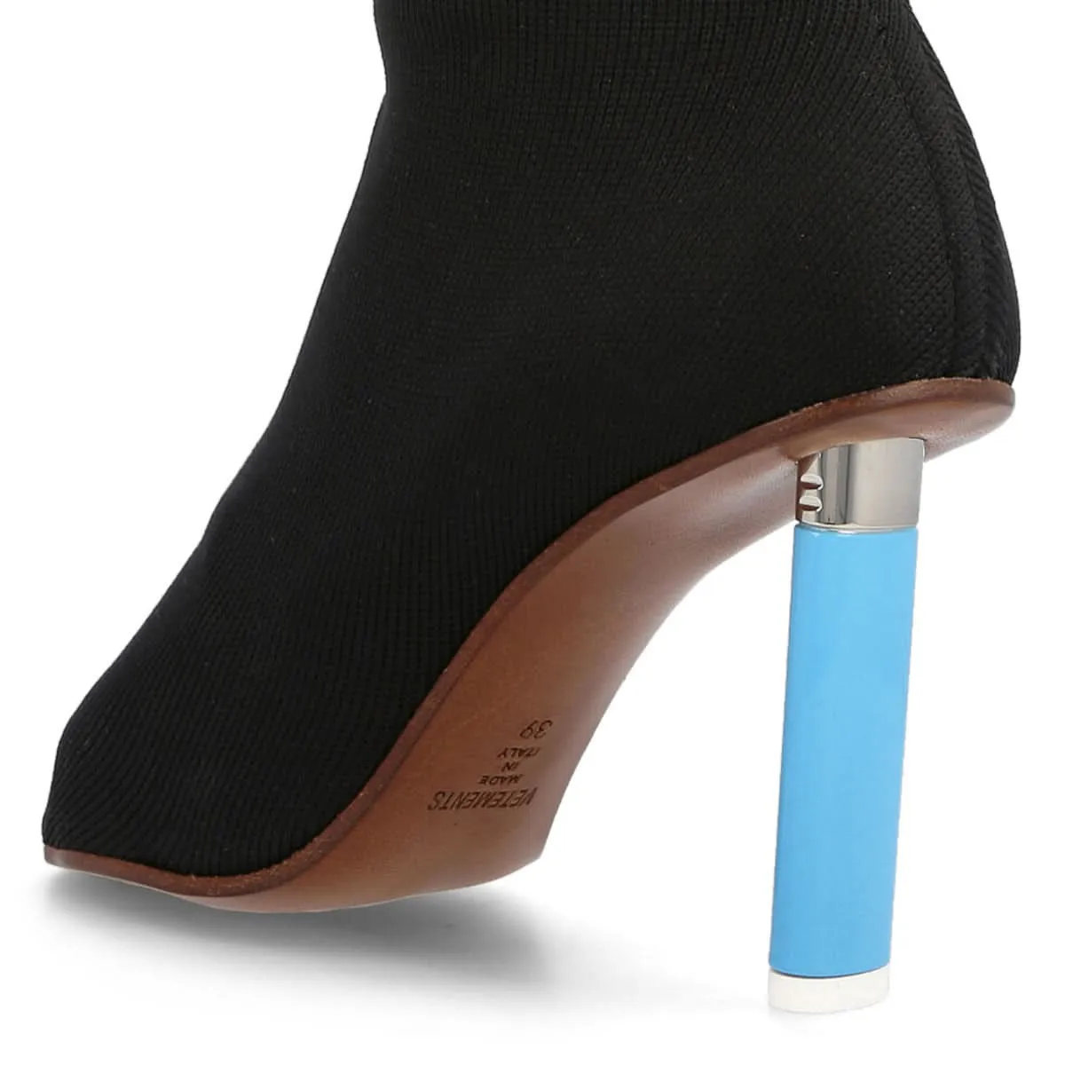 Lighter Heel Ankle Sock Boot