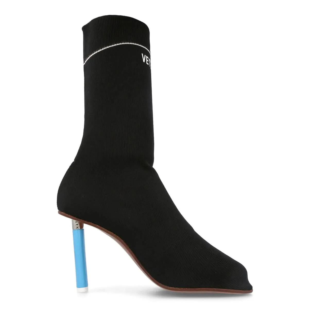 Lighter Heel Ankle Sock Boot