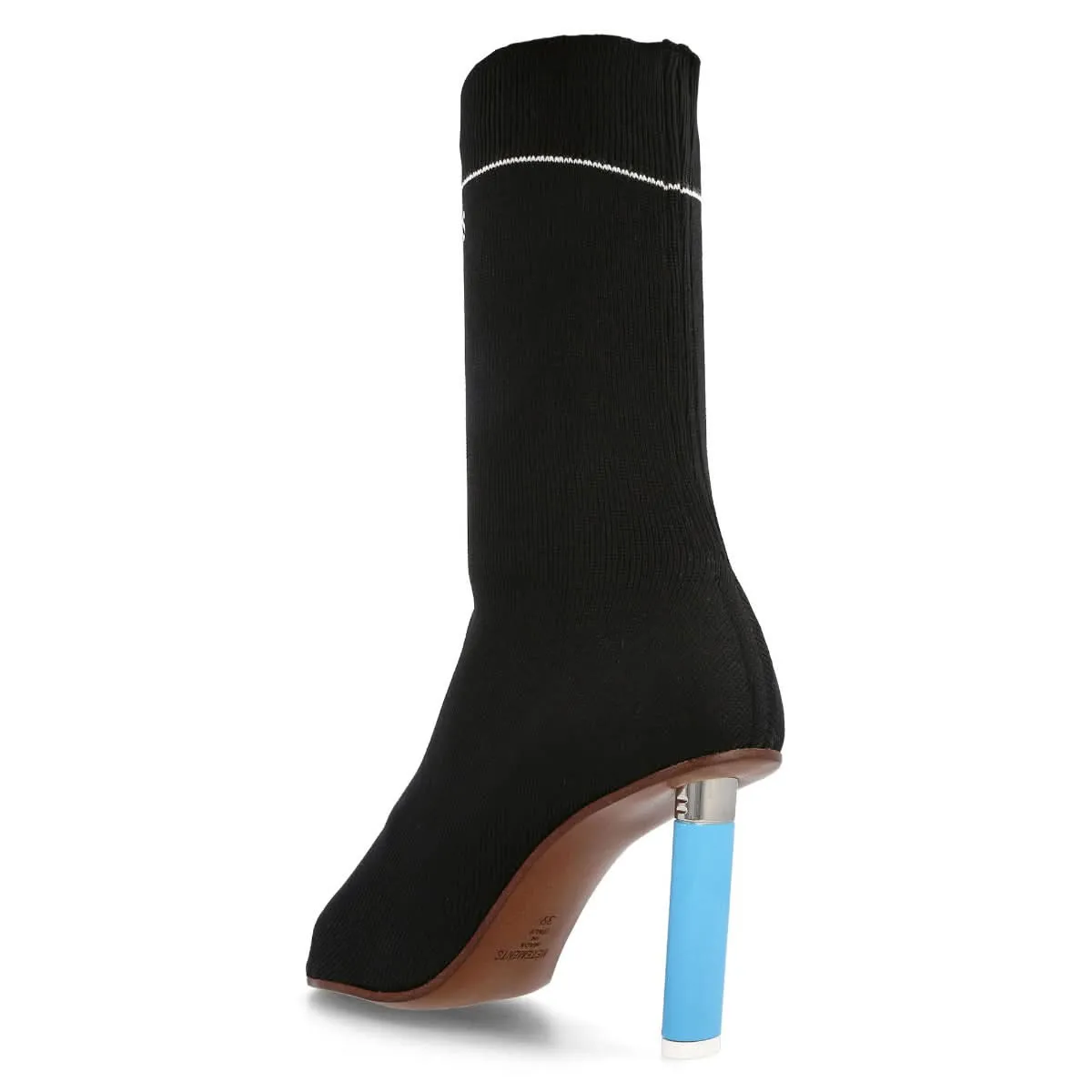 Lighter Heel Ankle Sock Boot