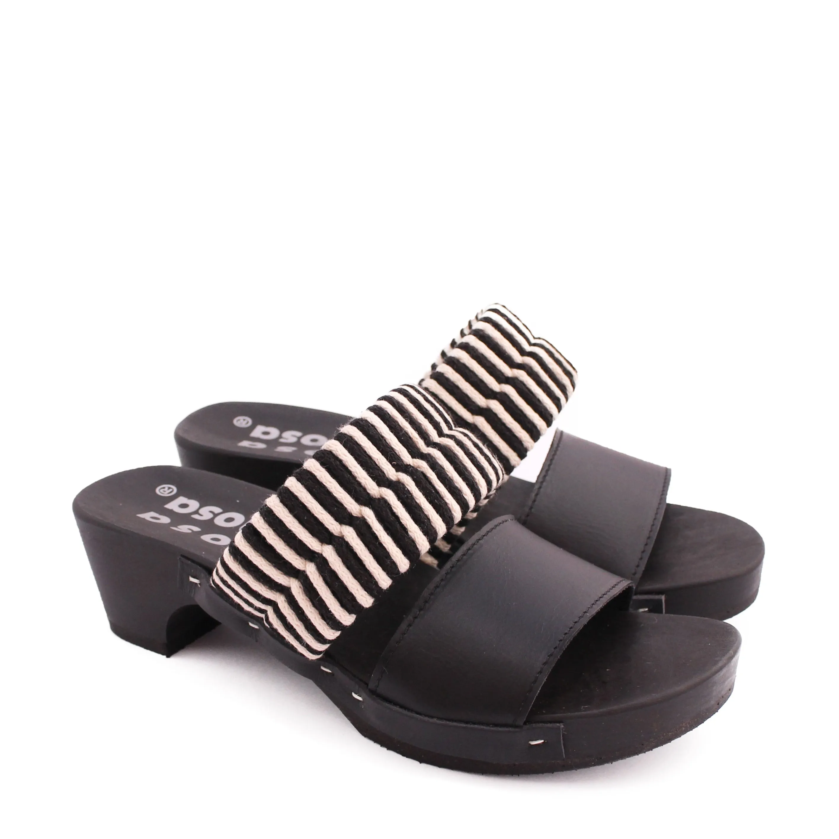 MAGO SANDALS   Black-Natural