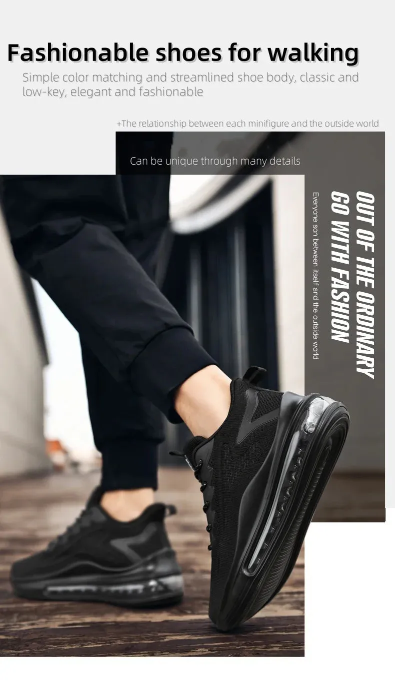 Men's Vulcanized Walking Running Shoes Unisex Casual Shoes Lightweight Tennis Shoes Sneakers Breathable Fashion Sneakers