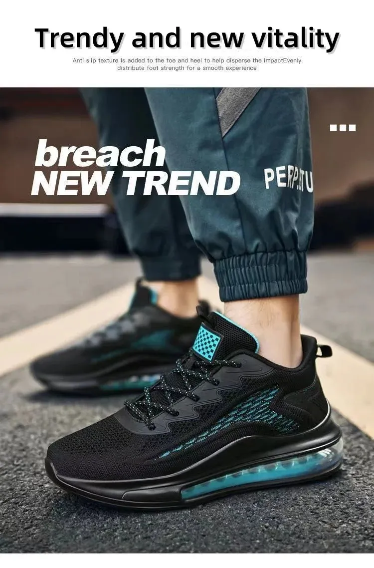 Men's Vulcanized Walking Running Shoes Unisex Casual Shoes Lightweight Tennis Shoes Sneakers Breathable Fashion Sneakers