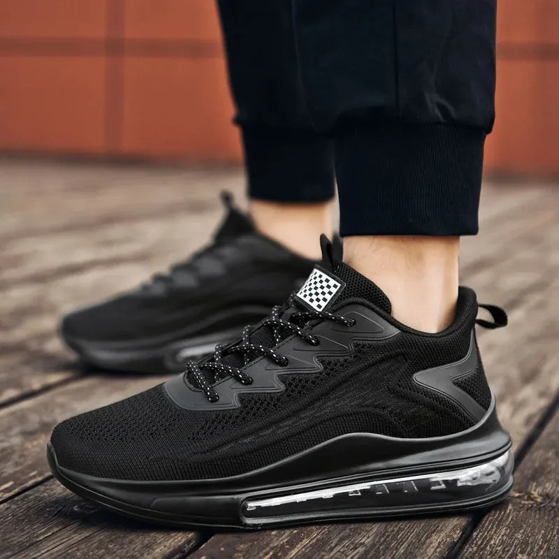 Men's Vulcanized Walking Running Shoes Unisex Casual Shoes Lightweight Tennis Shoes Sneakers Breathable Fashion Sneakers