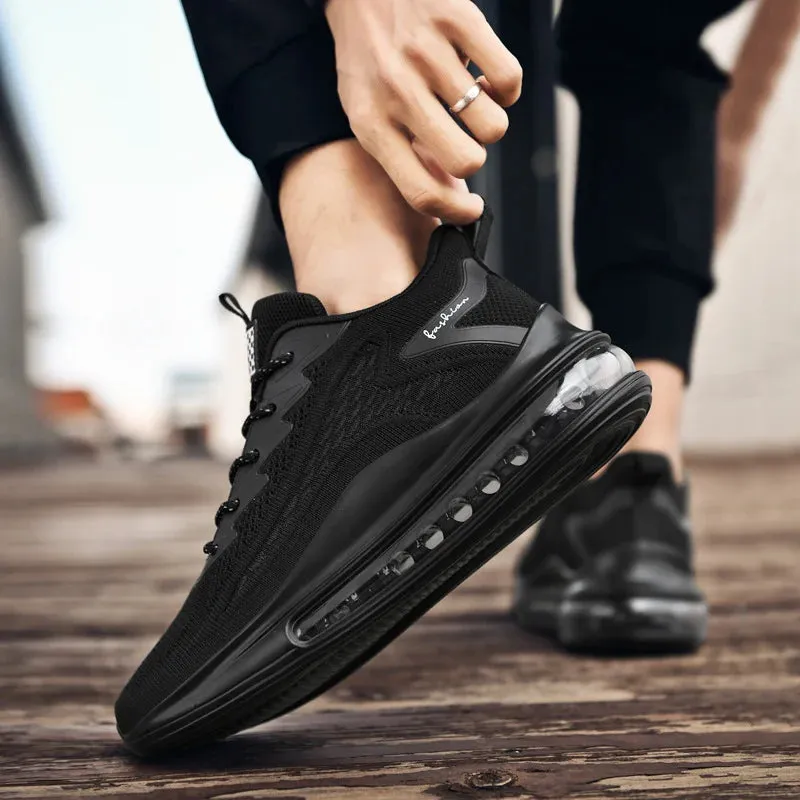 Men's Vulcanized Walking Running Shoes Unisex Casual Shoes Lightweight Tennis Shoes Sneakers Breathable Fashion Sneakers