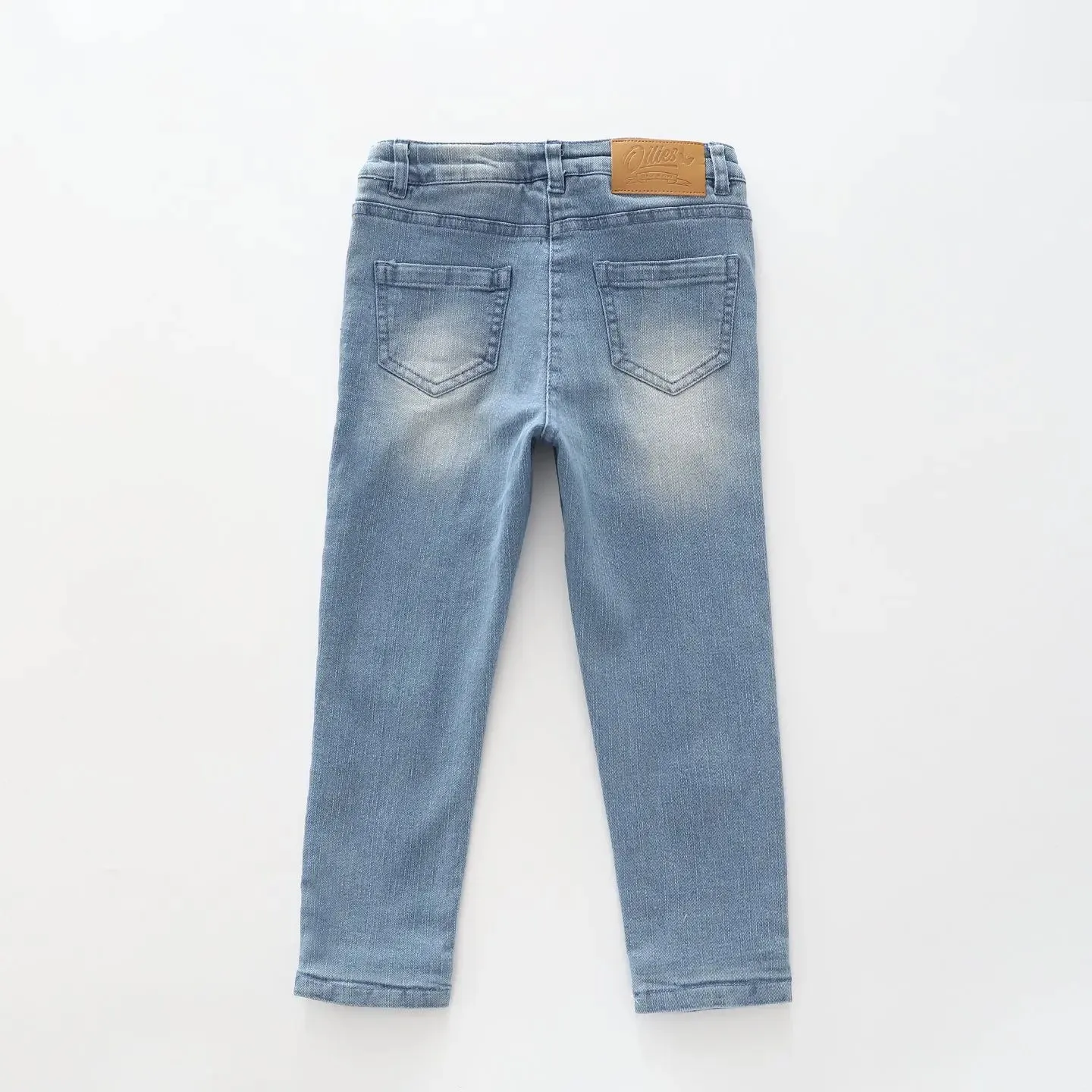 Mid Blue, Junior Girls Jeans