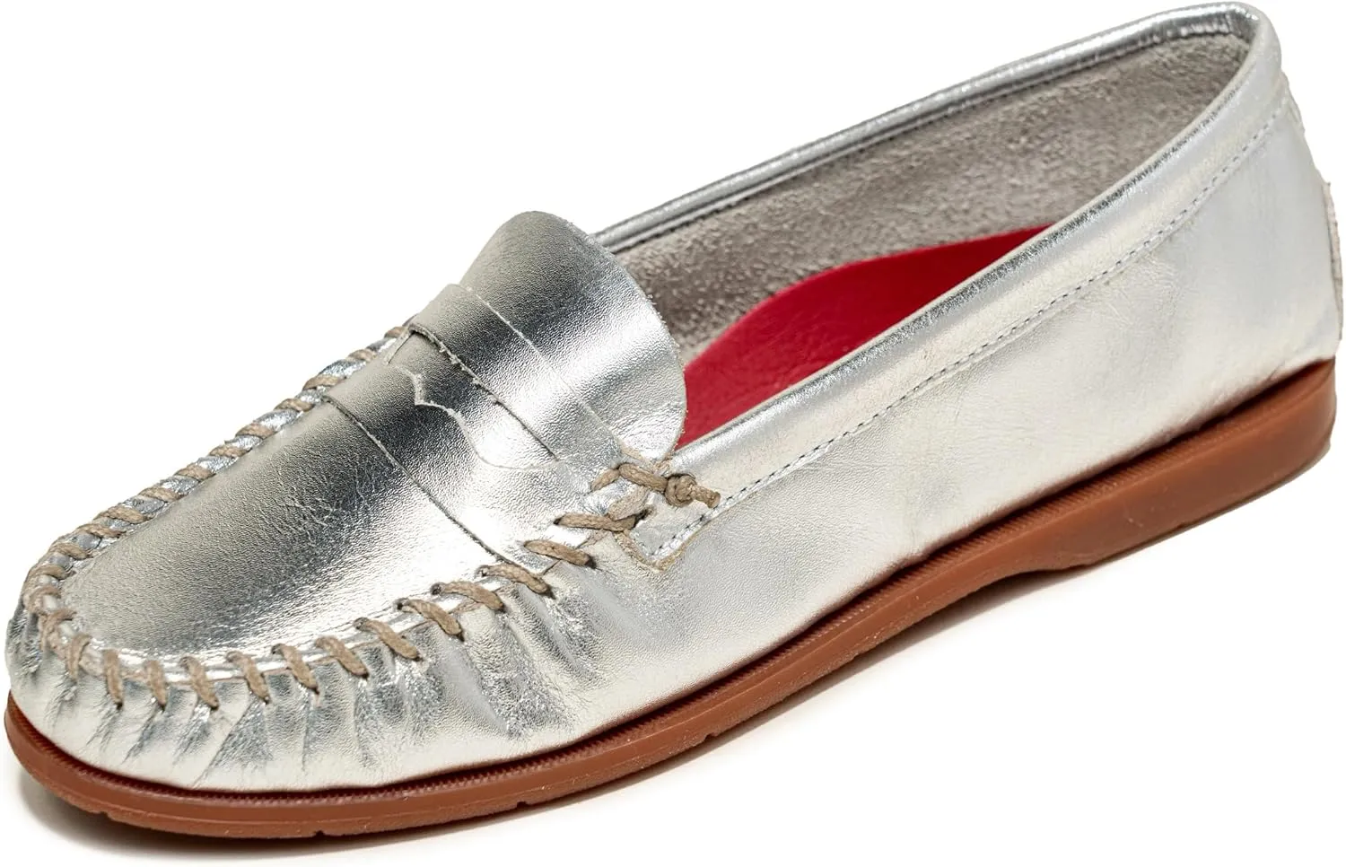 Minnetonka Mellony Penny  Women's Penny Loafer Design, Water and Stain Resistant, Genuine Suede, and Lightweight Sole