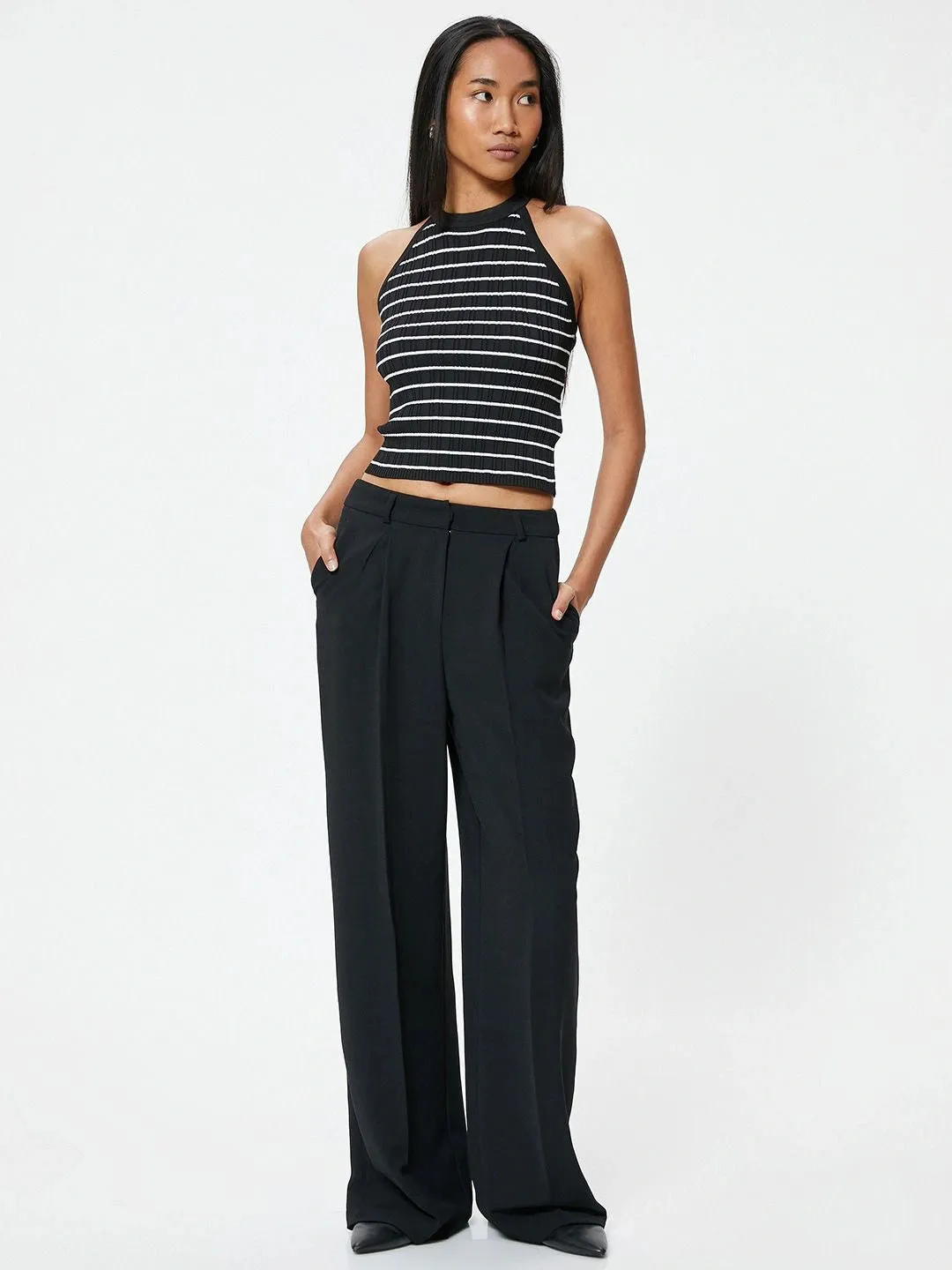 Modern Stripes Crop