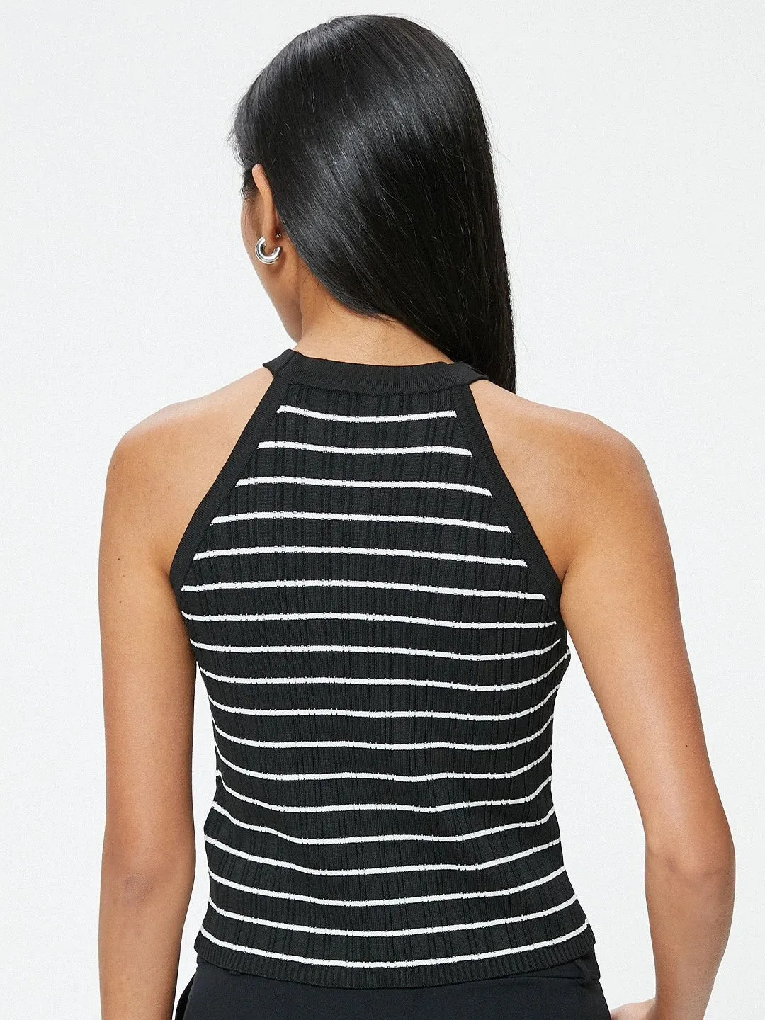 Modern Stripes Crop