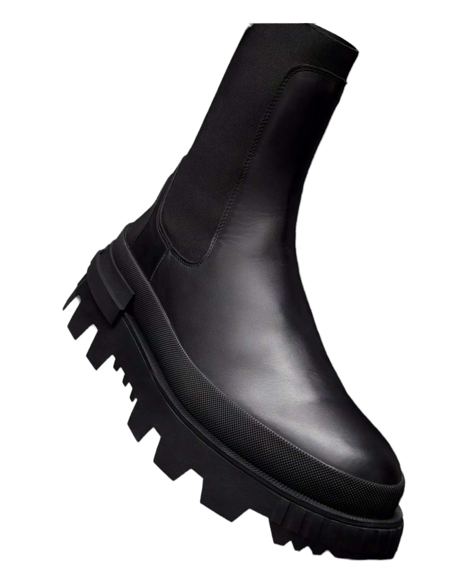 MONCLER CHELSEA ANKLE BOOTS BLACK