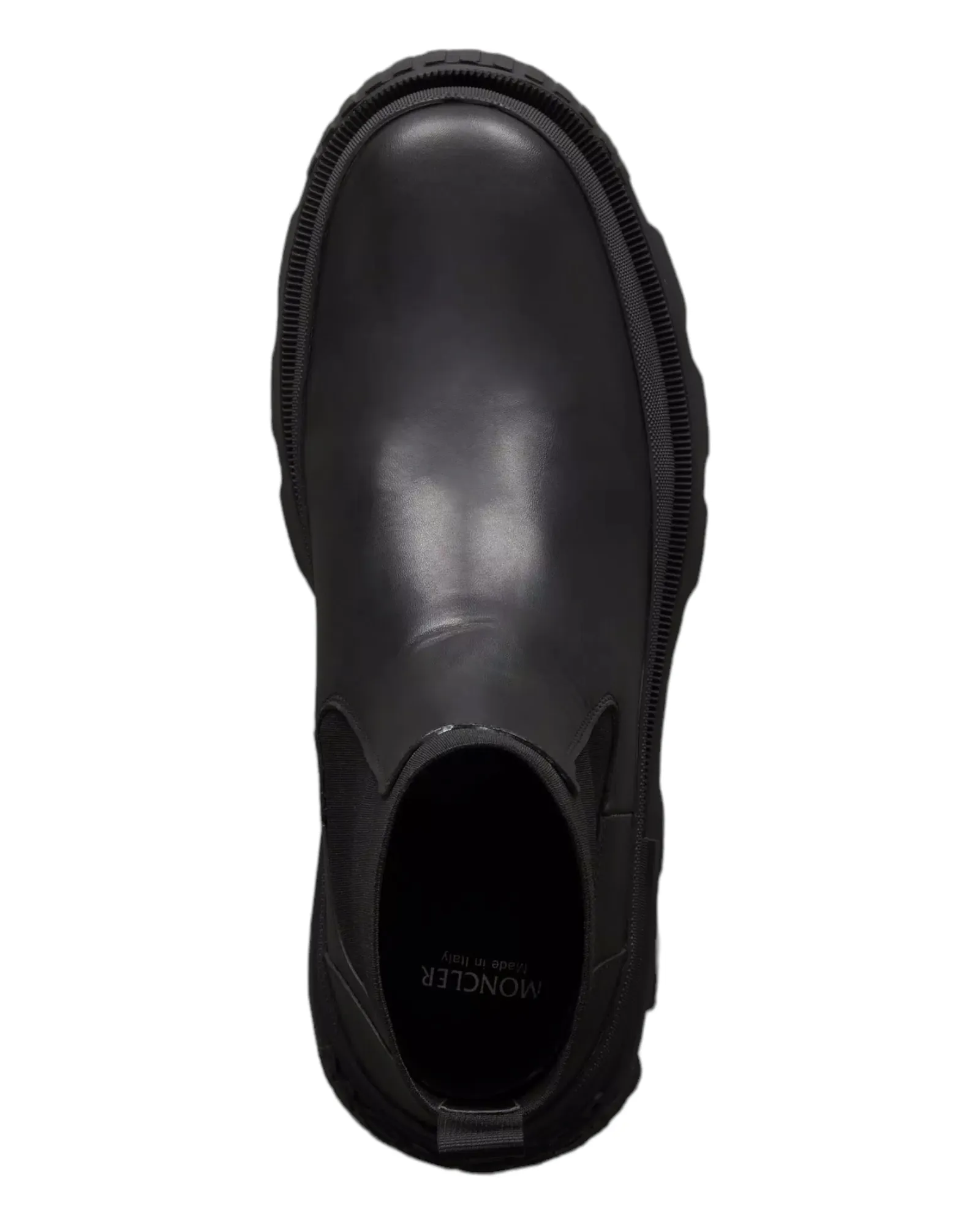 MONCLER CHELSEA ANKLE BOOTS BLACK