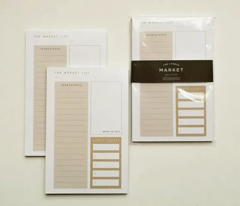 Notepad: Market List