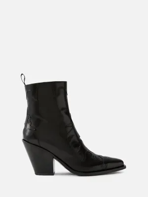 Parma Heeled Western Bootie