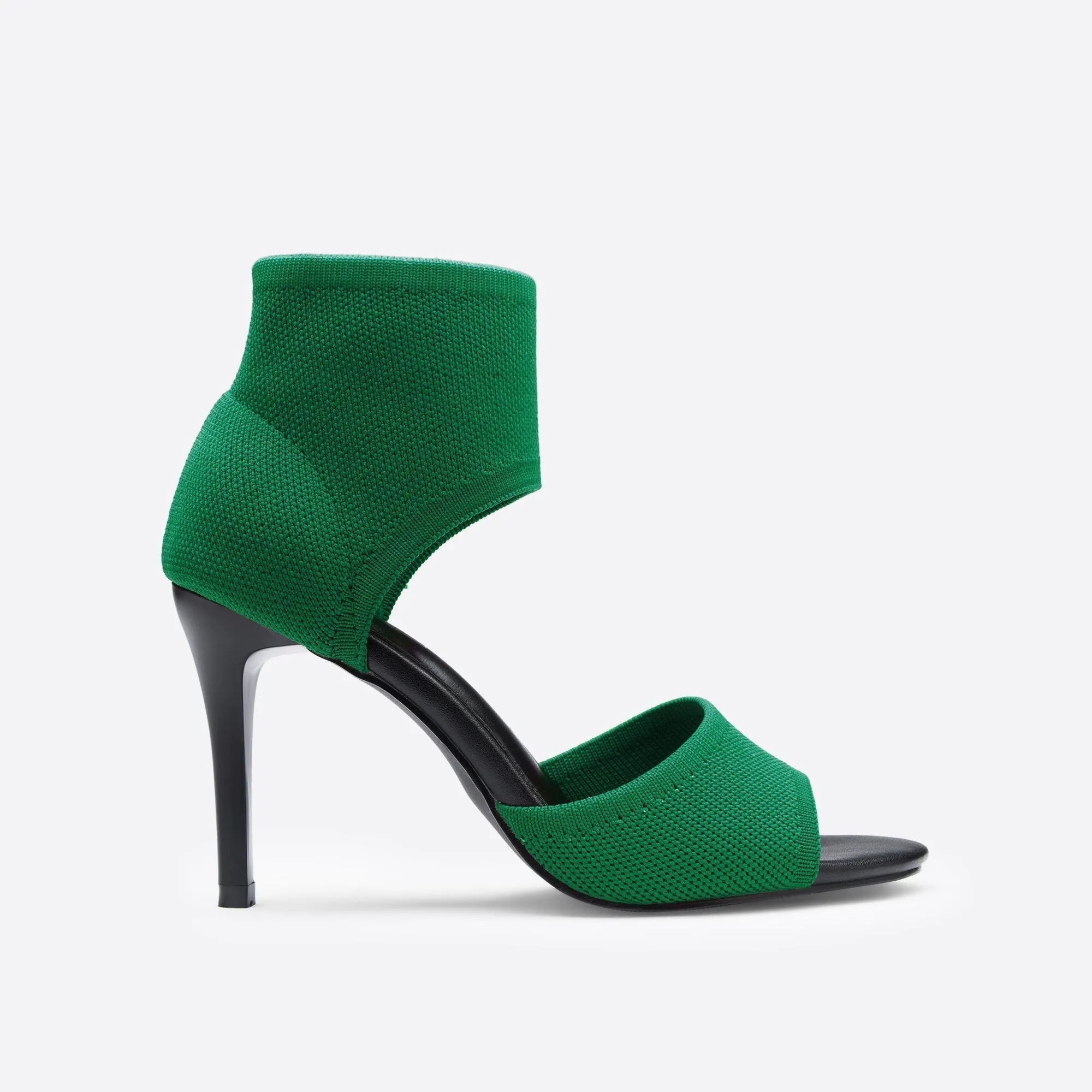 Peep-Toe High Heel Sandals