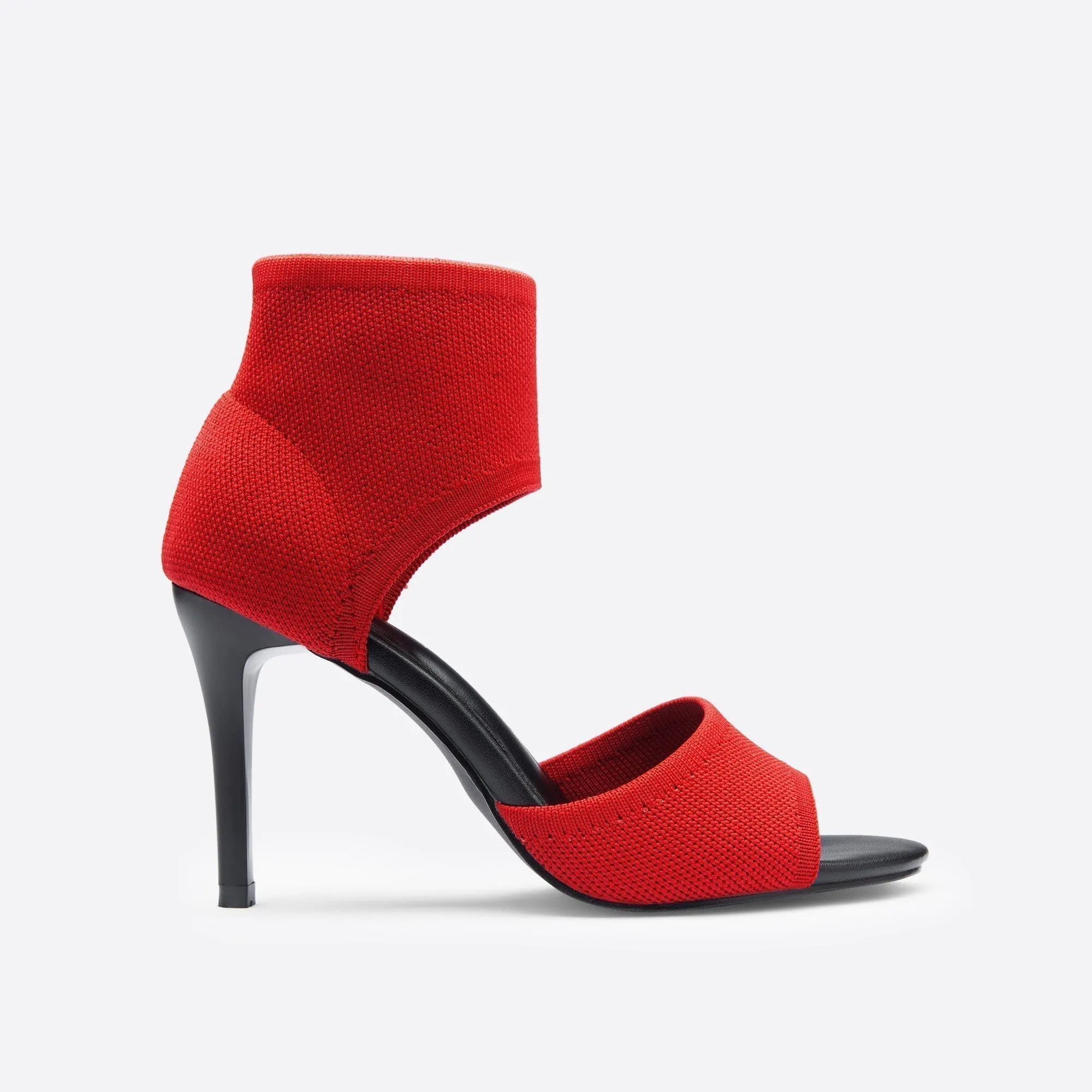 Peep-Toe High Heel Sandals