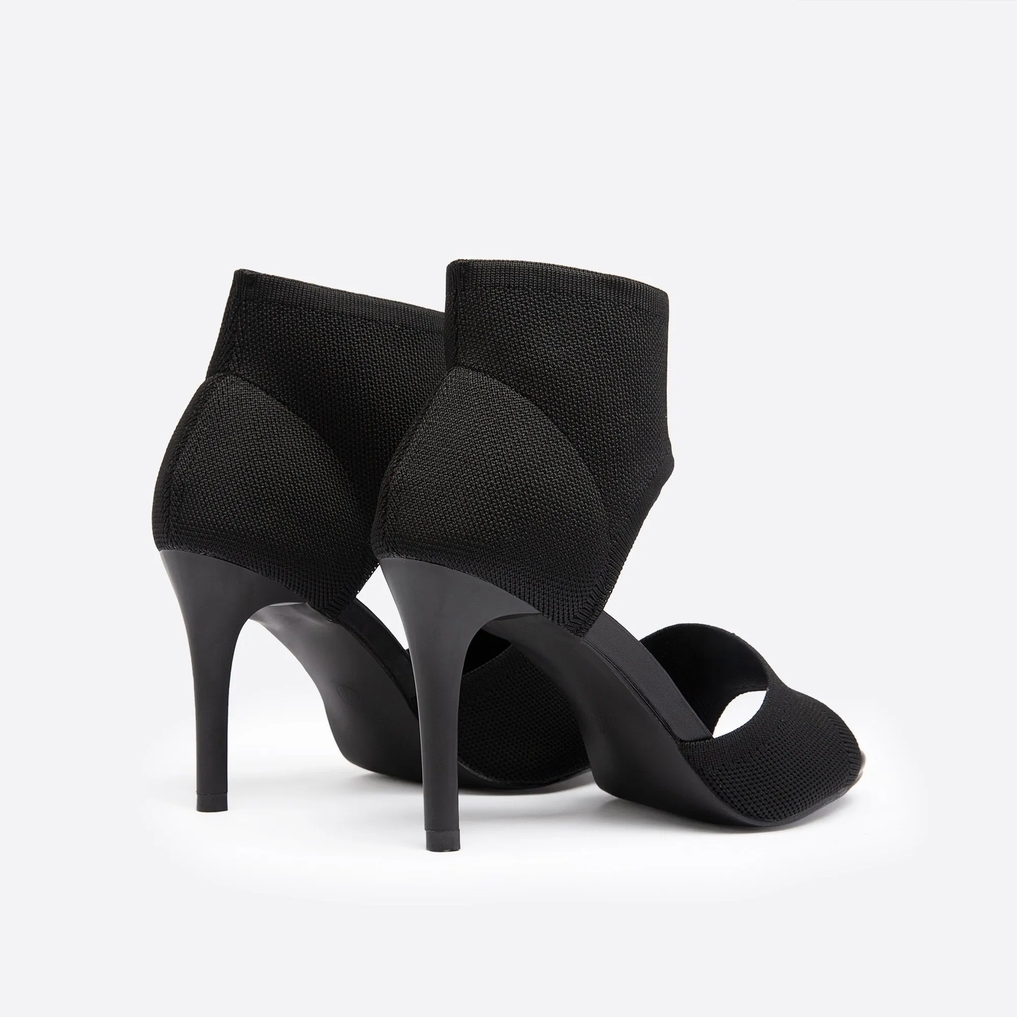 Peep-Toe High Heel Sandals