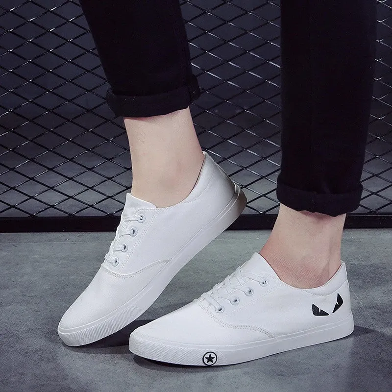 Personality Little Monsters Canvas Leisure Sneakers