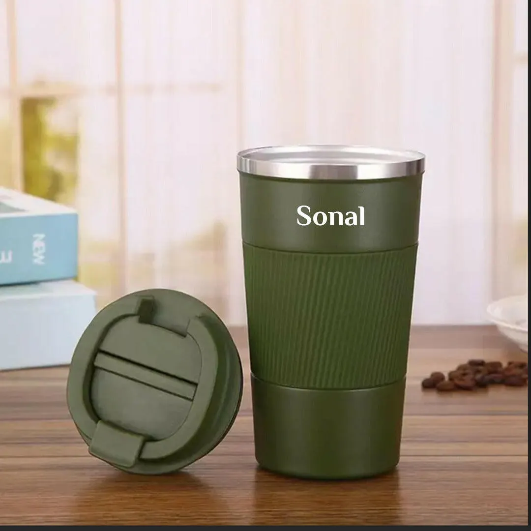 Personalized Coffee Tumbler G734 - Green