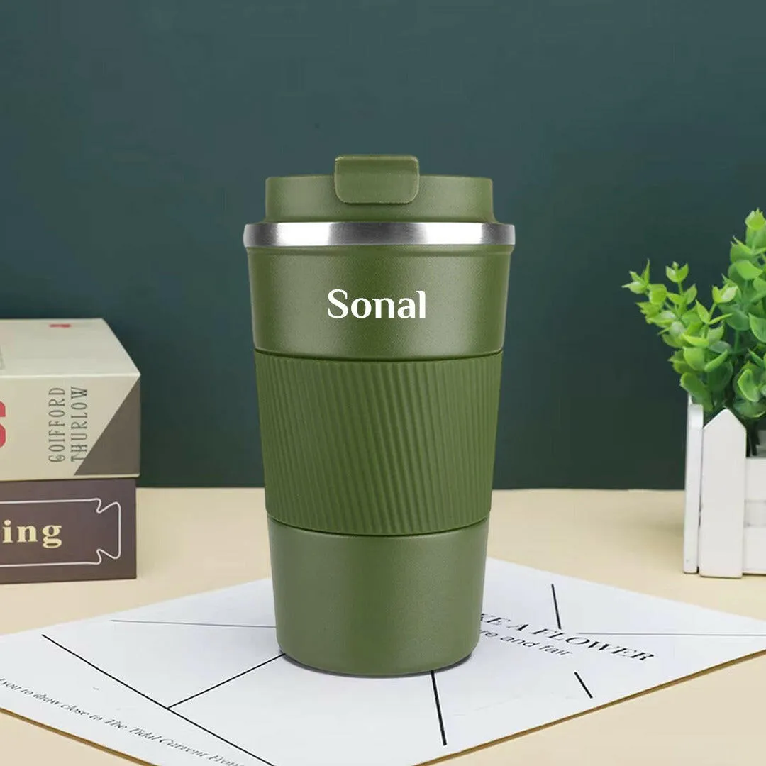 Personalized Coffee Tumbler G734 - Green