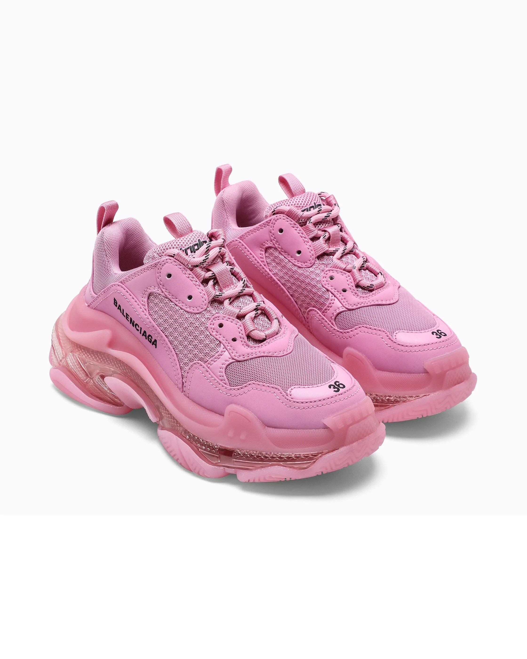 Pink Triple S Sneakers