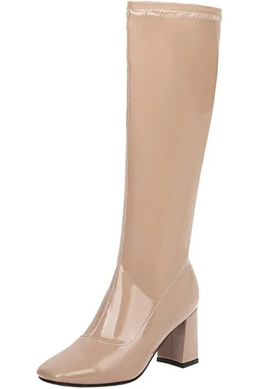Pointed Toe Stretch Boot