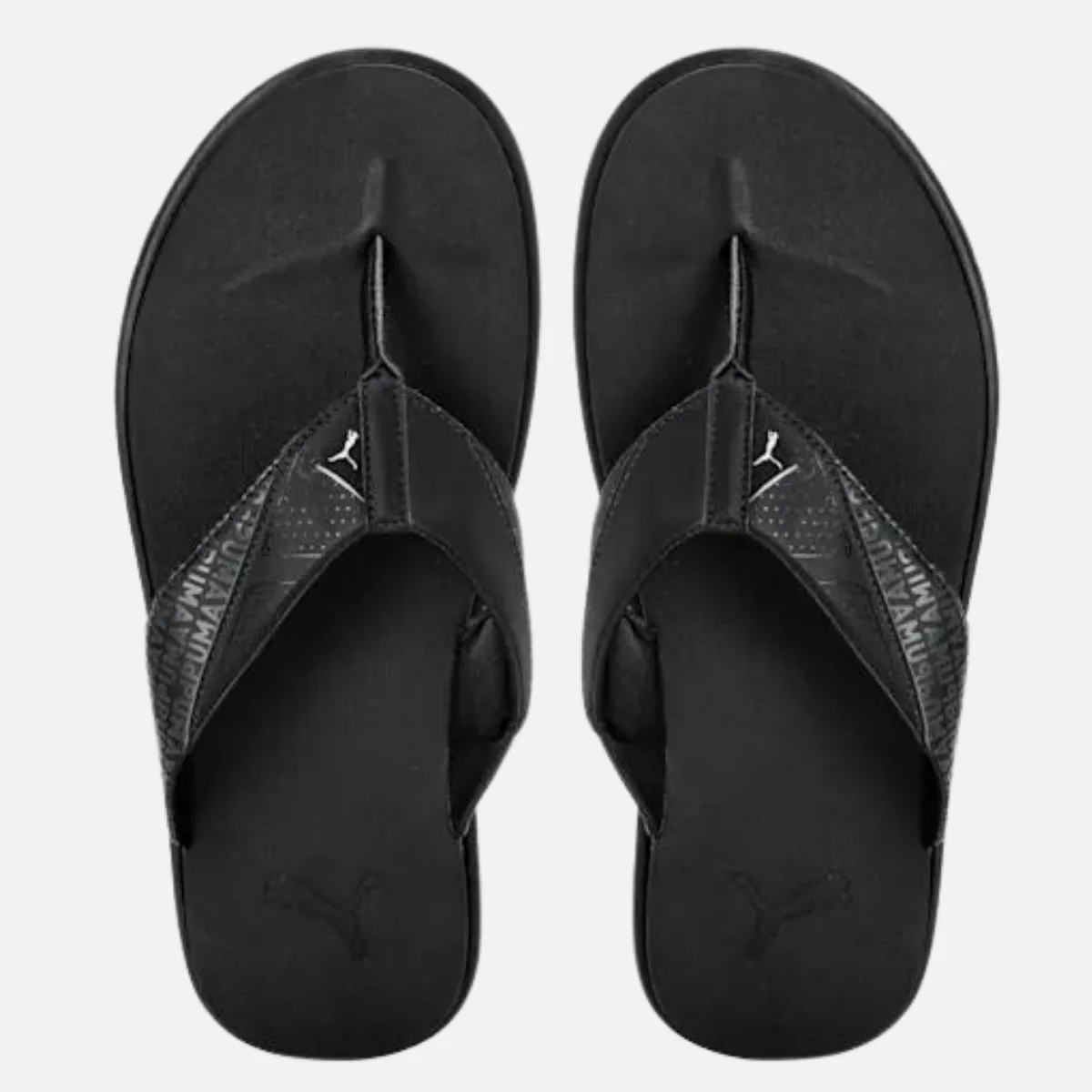 Puma Galaxy Comfort V4 Unisex Slipper -PUMA Black-PUMA White-Dark Shadow