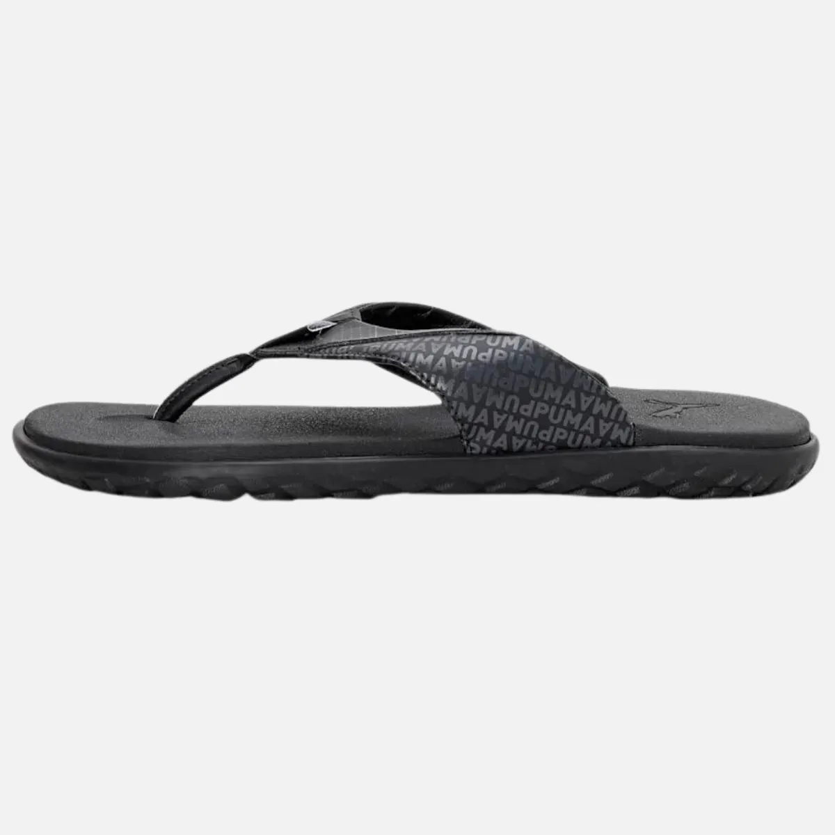 Puma Galaxy Comfort V4 Unisex Slipper -PUMA Black-PUMA White-Dark Shadow