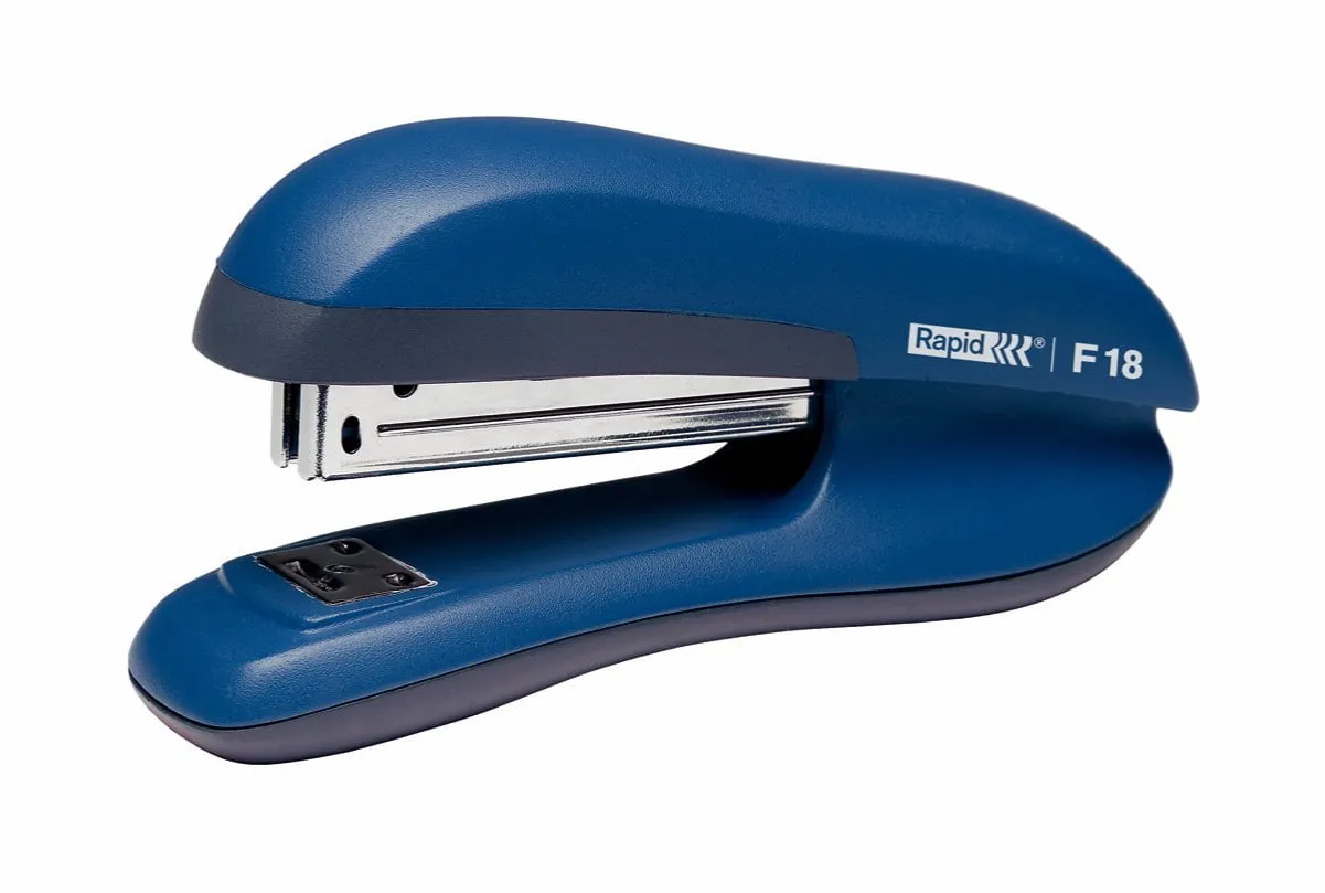 Rapid F18 Stapler, 20 Sheet, Blue, Full Strip