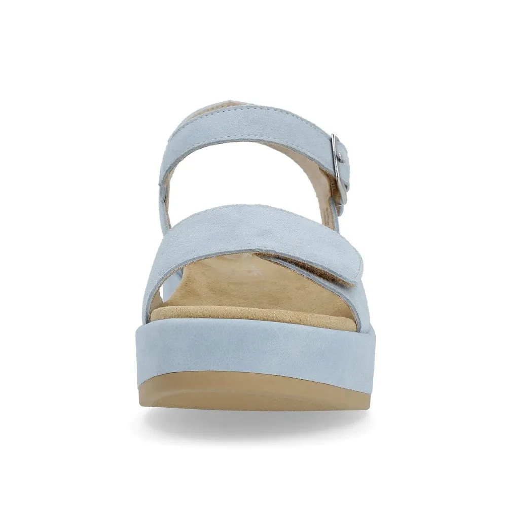 Remonte D1N50 Jocelyn Steel Blue Suede Sandal (Women's)