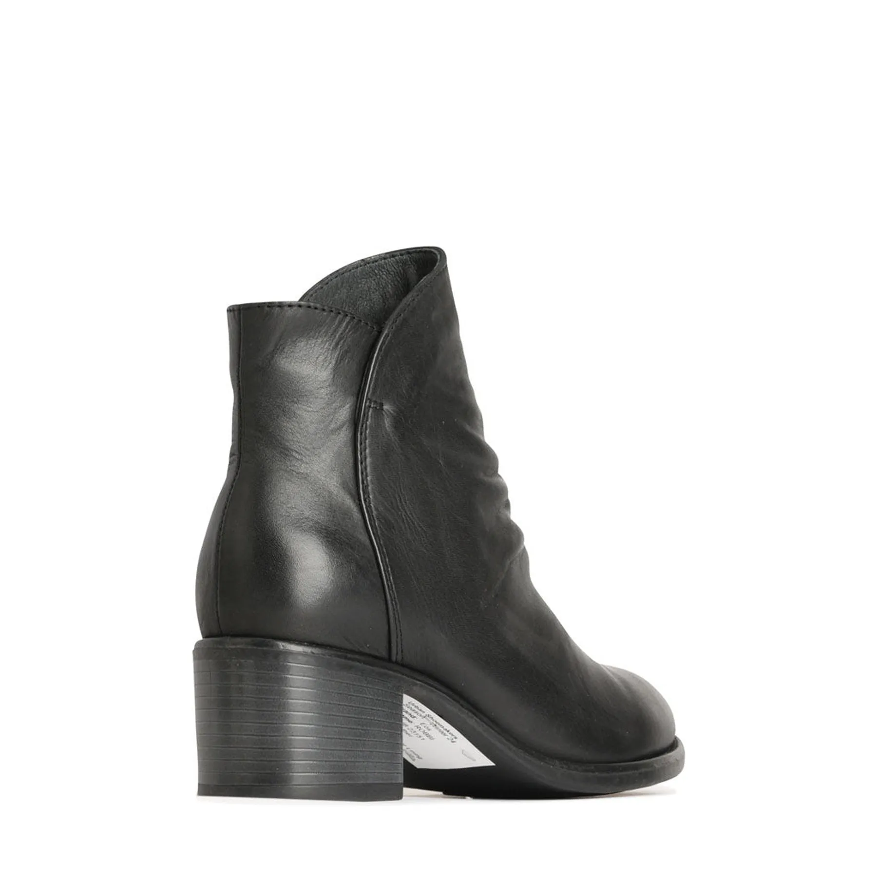 ROBBI LEATHER ANKLE BOOTS