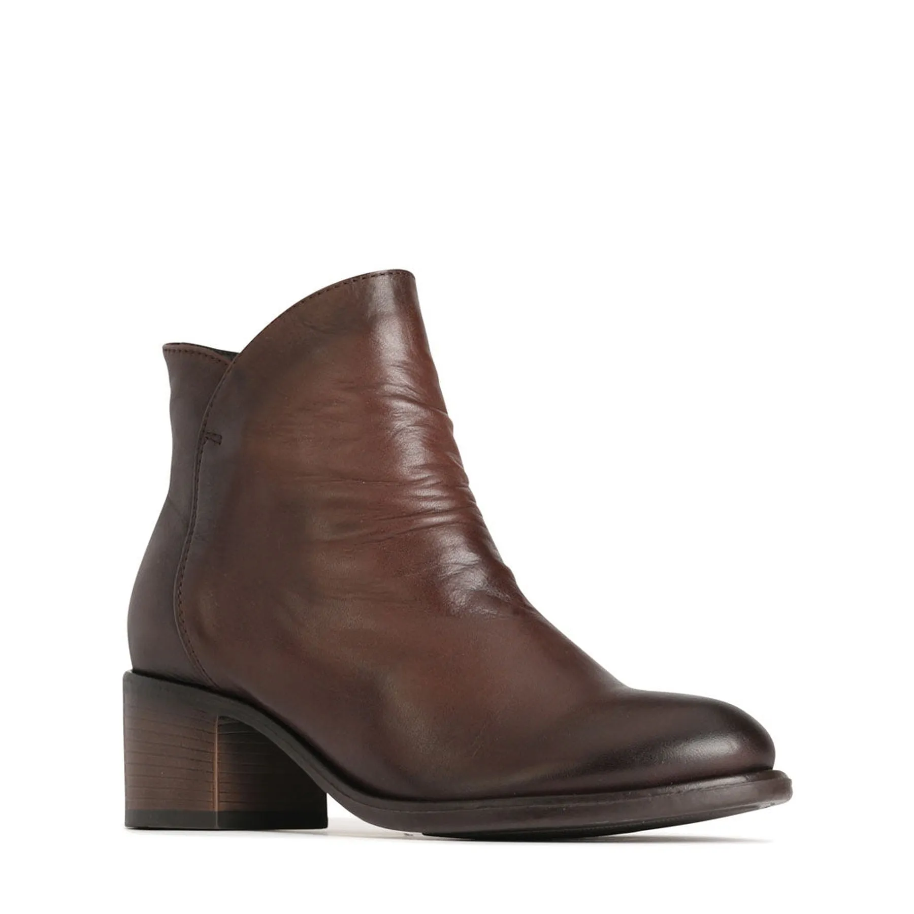 ROBBI LEATHER ANKLE BOOTS