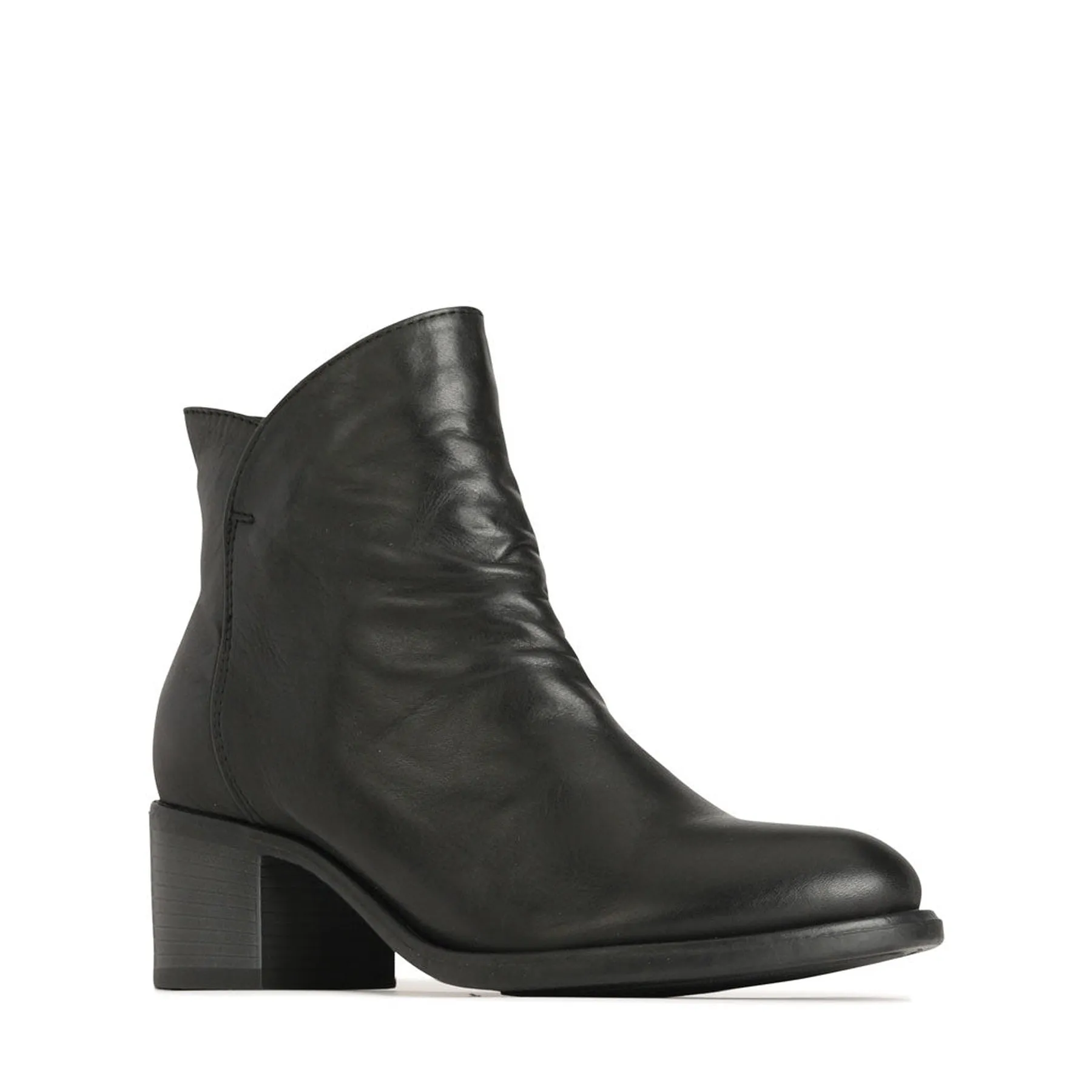 ROBBI LEATHER ANKLE BOOTS