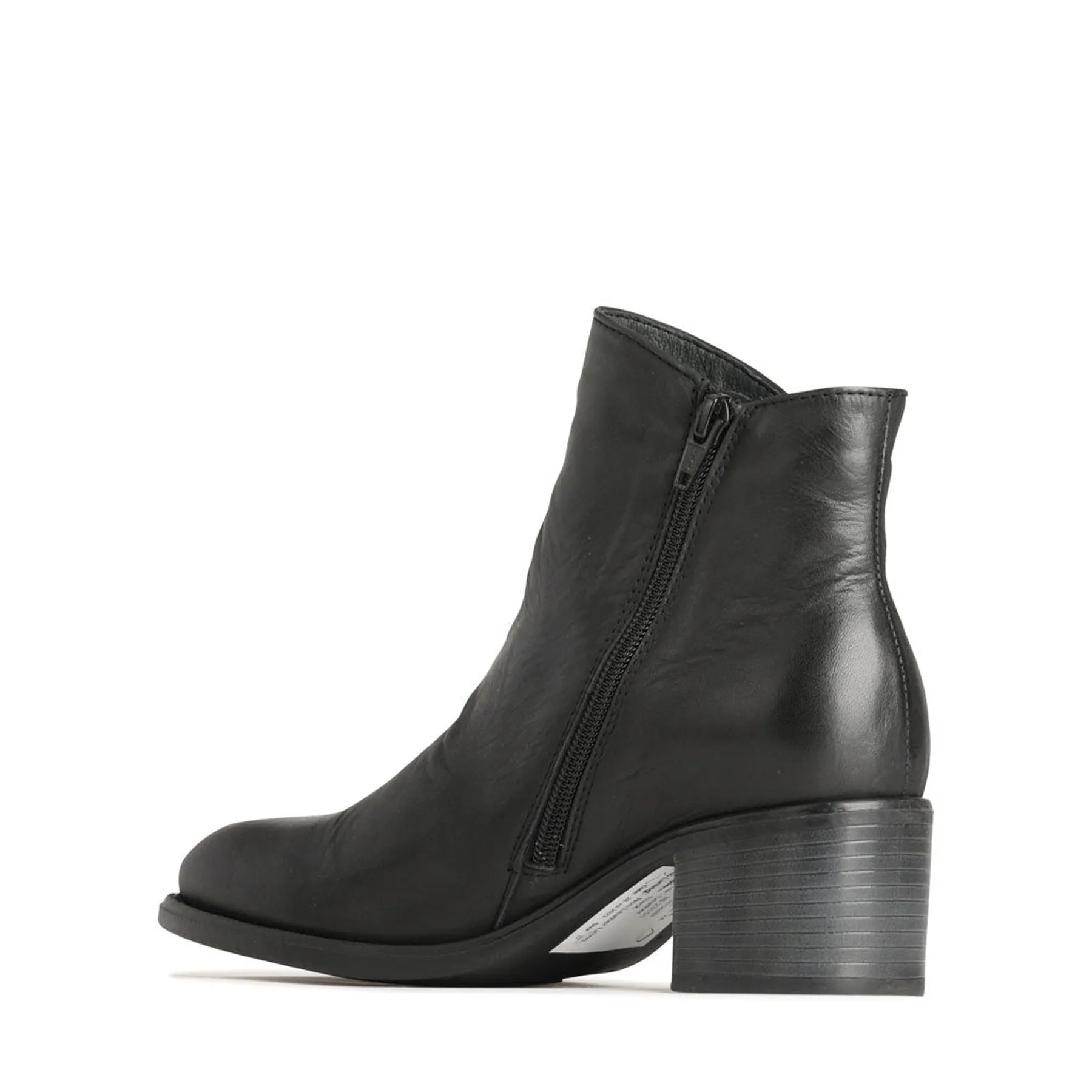 ROBBI LEATHER ANKLE BOOTS